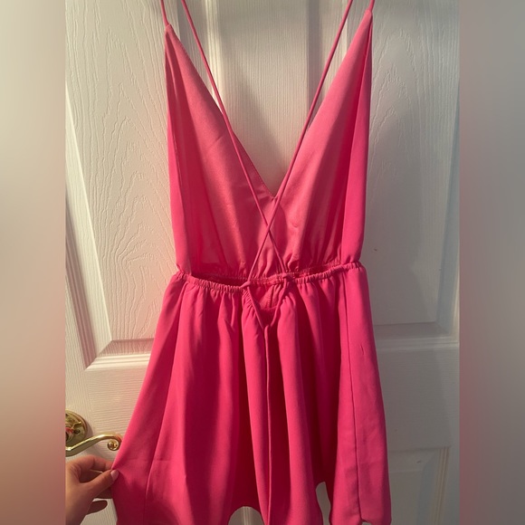 Revolve hot pink mini dress - Picture 9 of 13
